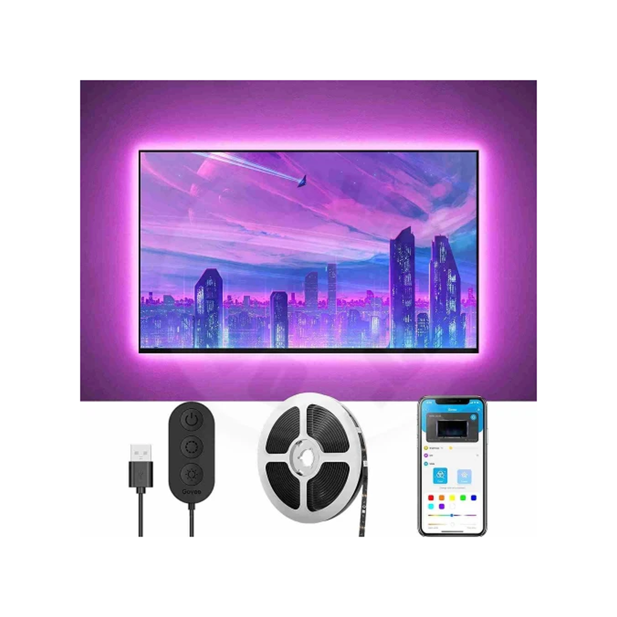 Govee TV LED Back Light 3M - H61780A1