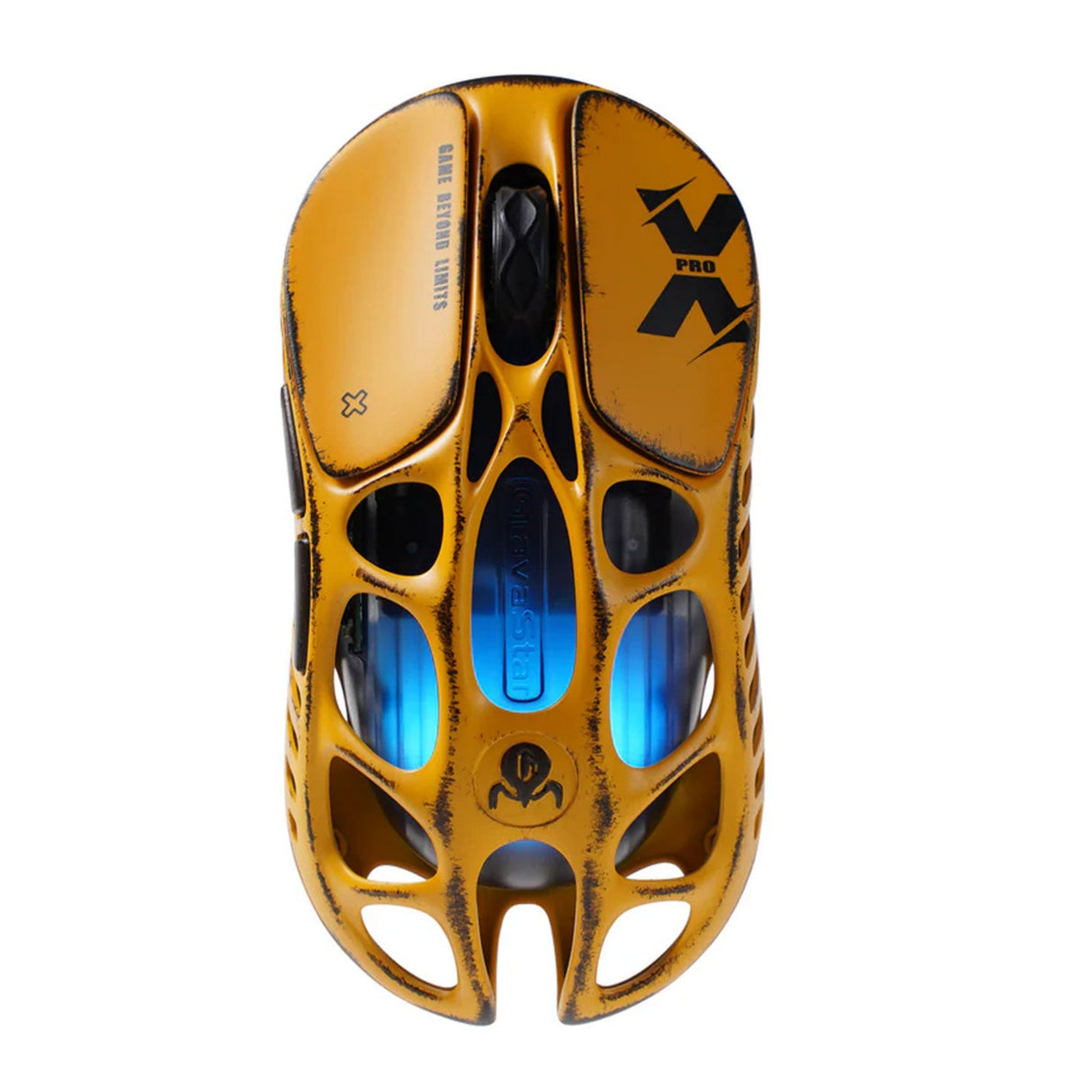 جرافاستار ميركوري إكس برو ماوس الألعاب اللاسلكية مع دونجل 8كي و قاعدة شحن اصدار خاص – اصفر