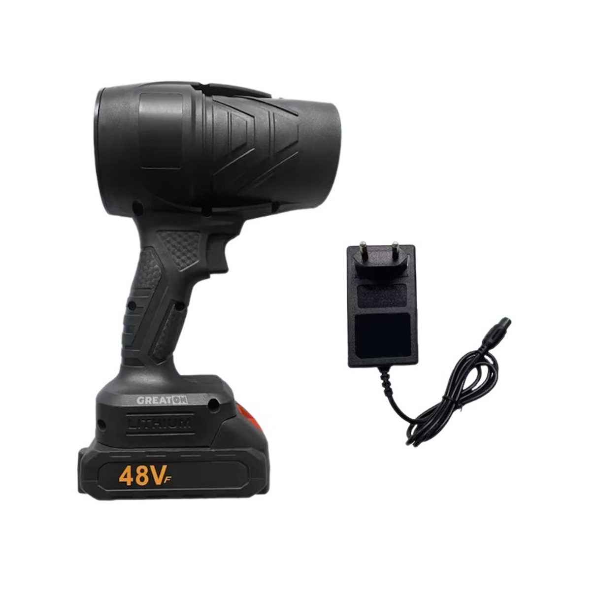 Greaton Portable Cordless Blower Dust Removal Rechargeable Battery Included 3000 mAh - Black