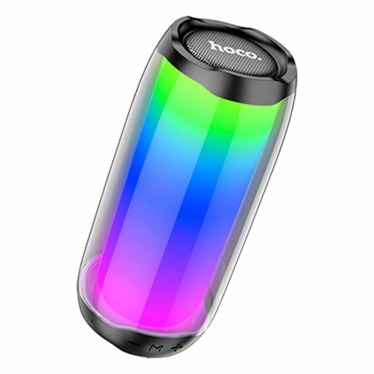 HOCO - HC8 - Pulsating Colorful Luminous Wireless Speaker - Black - Zayoom