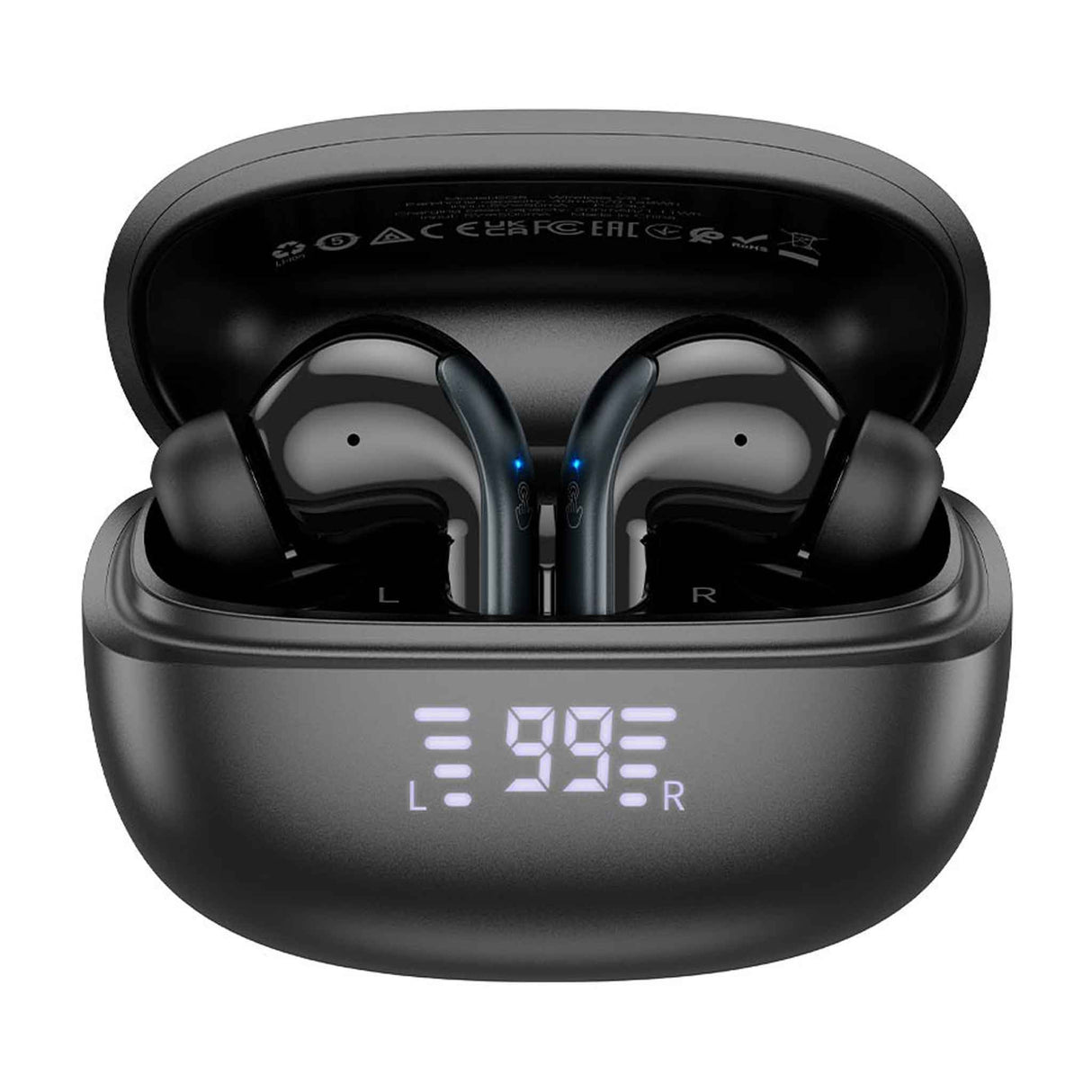 HOCO - EQ5 - Energy True Wireless ANC+ENC Noise Reduction BT Headset - Black - Zayoom