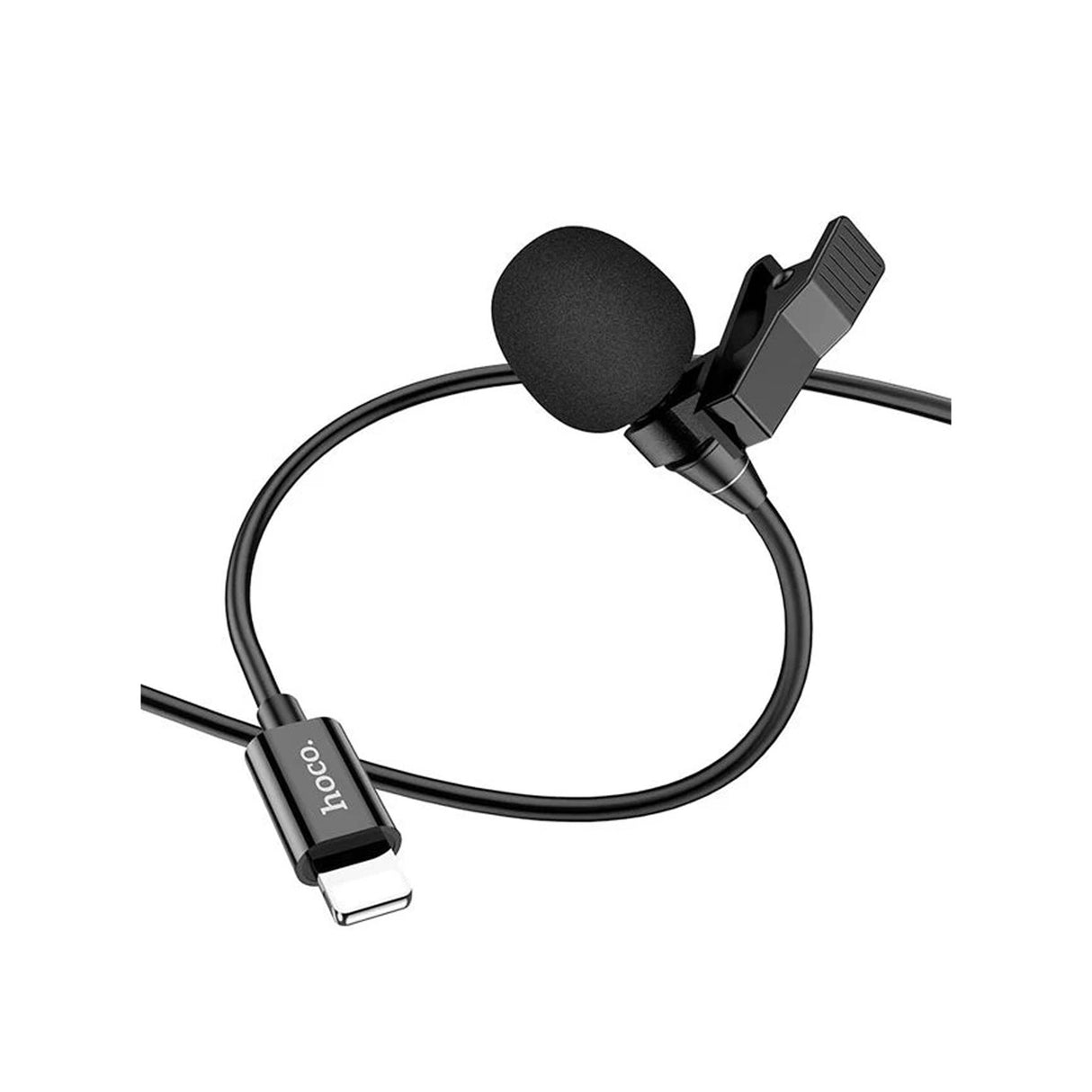 HOCO - L14 3.5 - Lavalier Microphone Lightning - Black - Zayoom