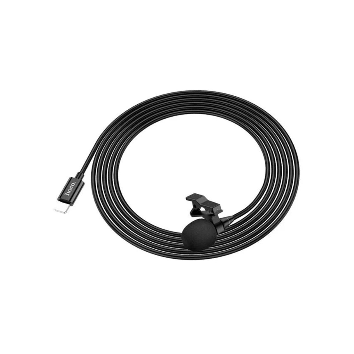 HOCO - L14 3.5 - Lavalier Microphone Lightning - Black - Zayoom