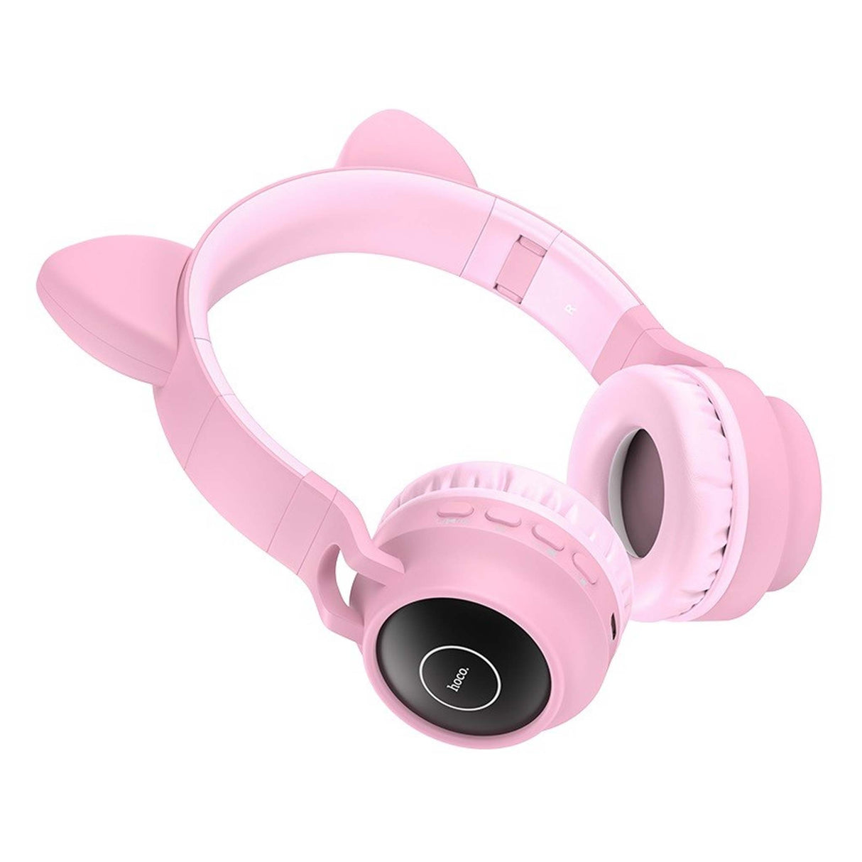 HOCO - W27 - Cat Ear Wireless Headphone - Pink - Zayoom