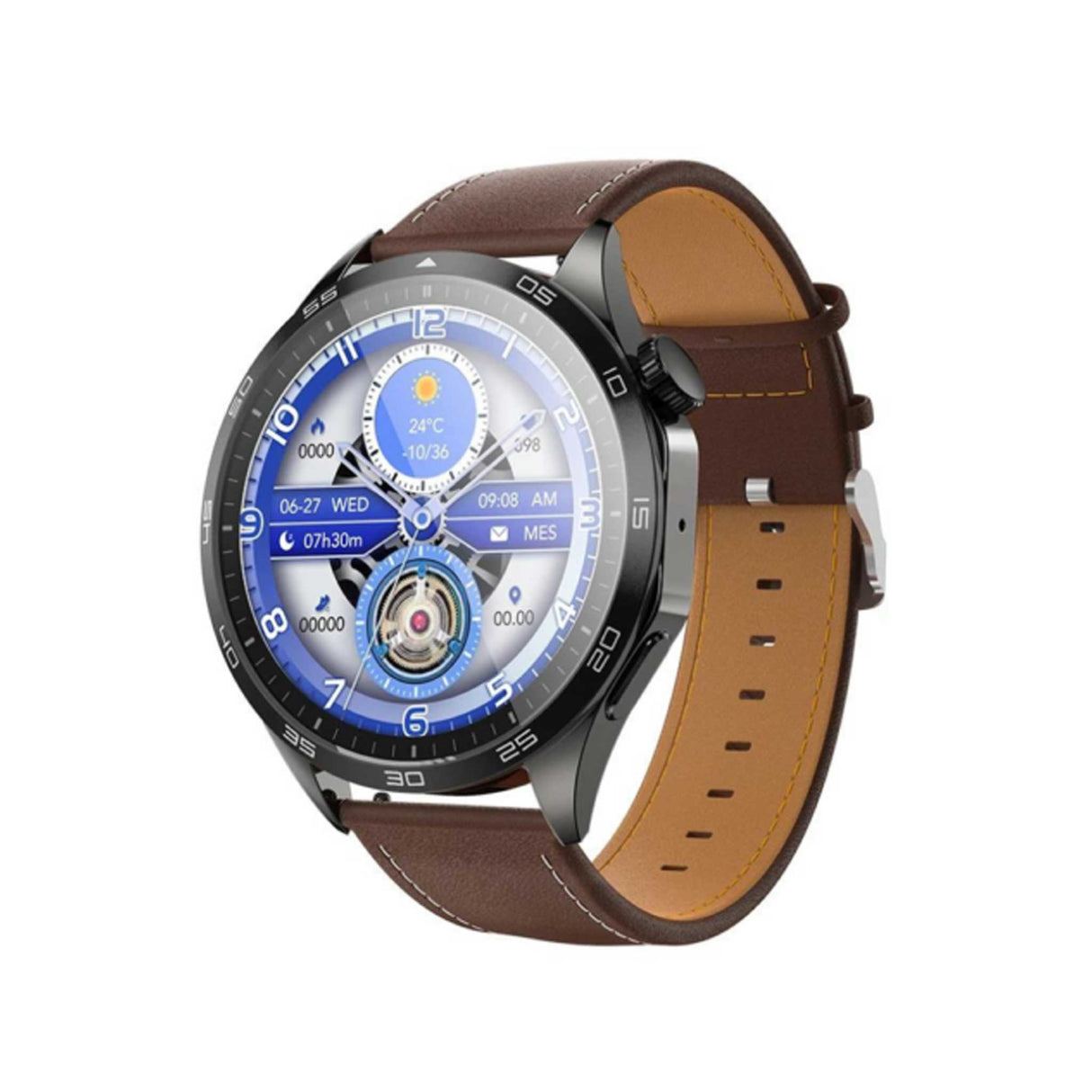 HOCO - Y21 - Smart Watch Amoled - Black Brown - Zayoom