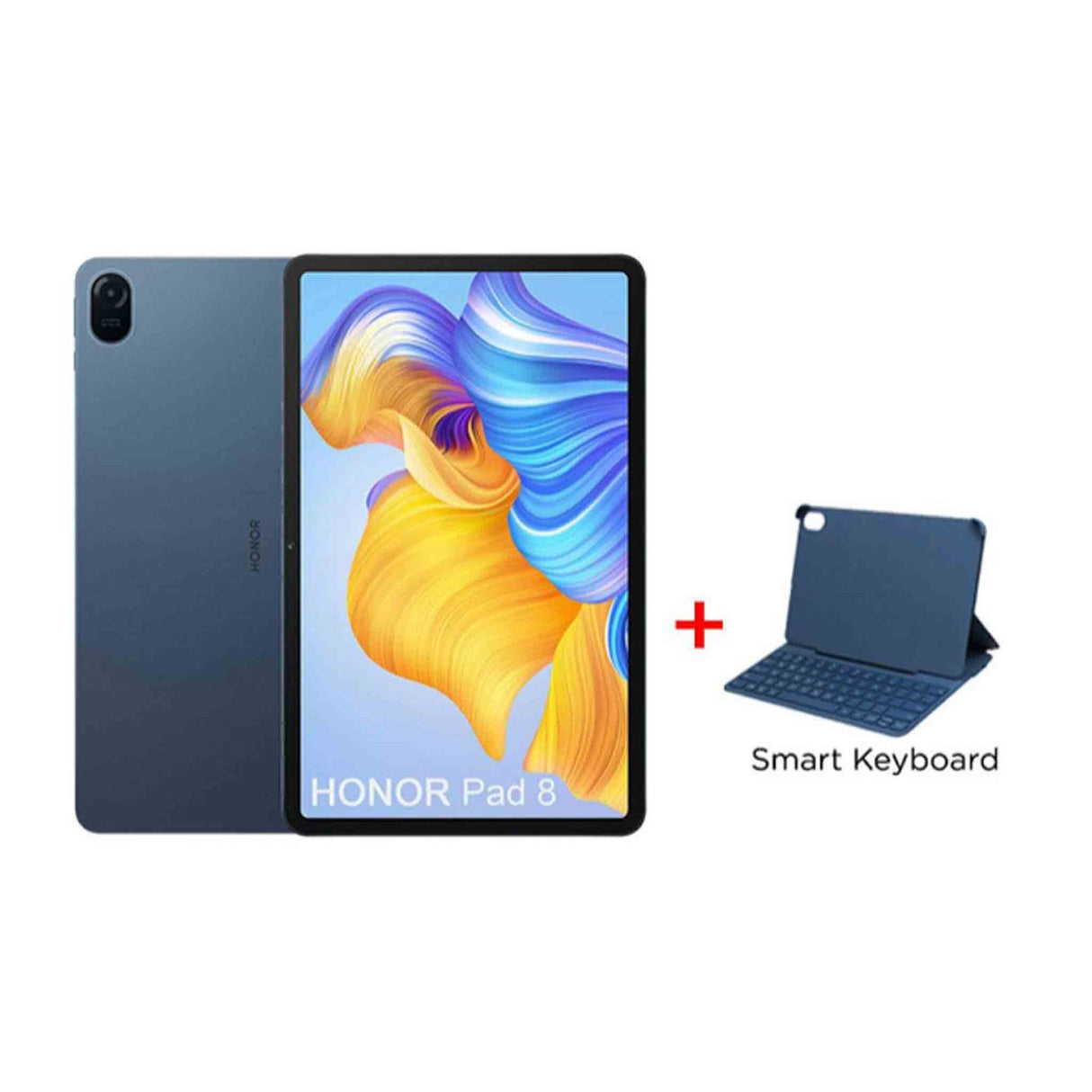 Honor Pad 8 - 128GB - 4GB RAM - WiFi Tablet - Blue + Smart Bluetooth Keyboard - Zayoom