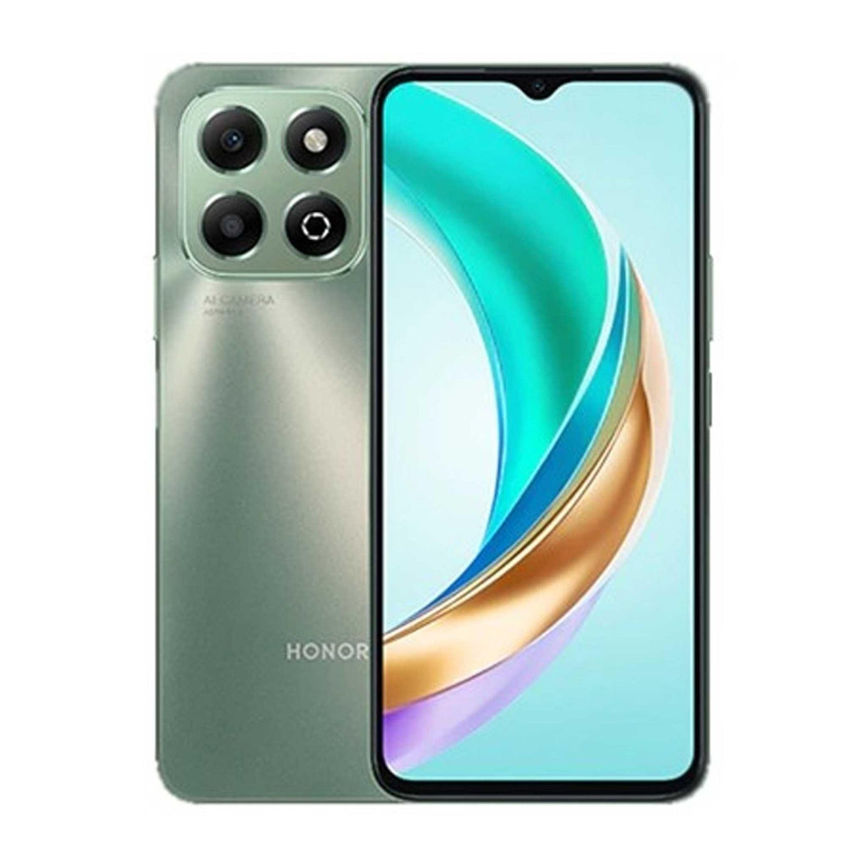 HONOR X6b 4G - 4GB RAM - 128GB - Mobile Phone - Forest Green - (AS-IS) - Open Box - Zayoom