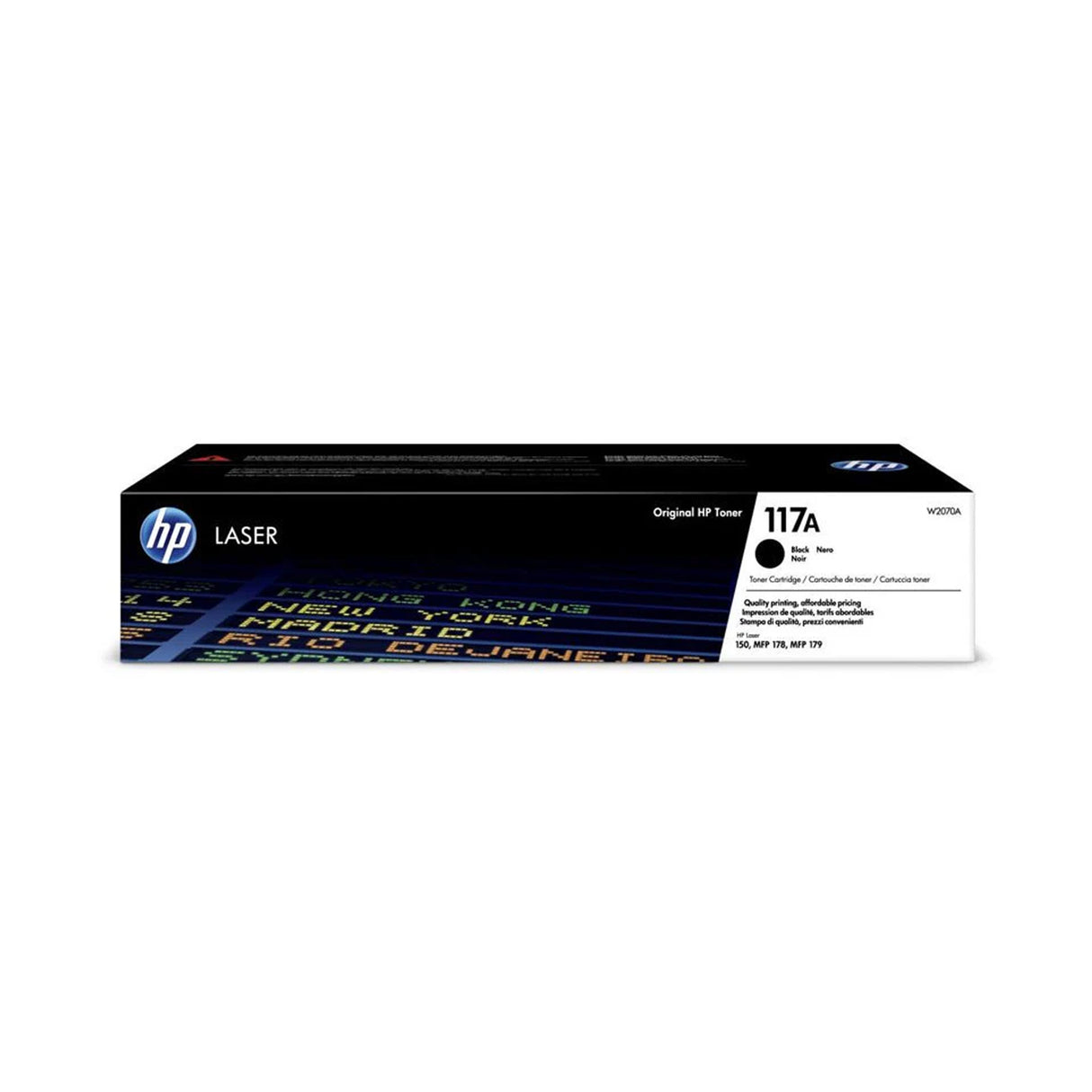 HP 117A Black Original Laser Toner Cartridge - Print up to 1000 Pages - Zayoom