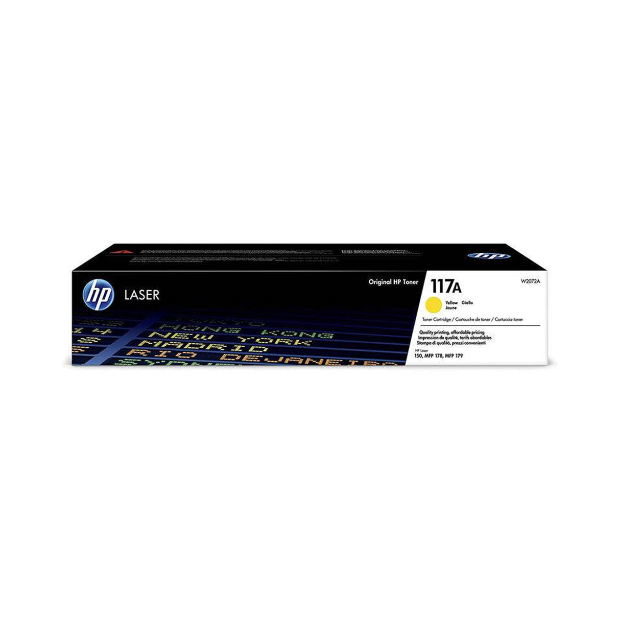 HP 117A Yellow Color LaserJet Toner Cartridge - Print up to 700 Pages - Zayoom