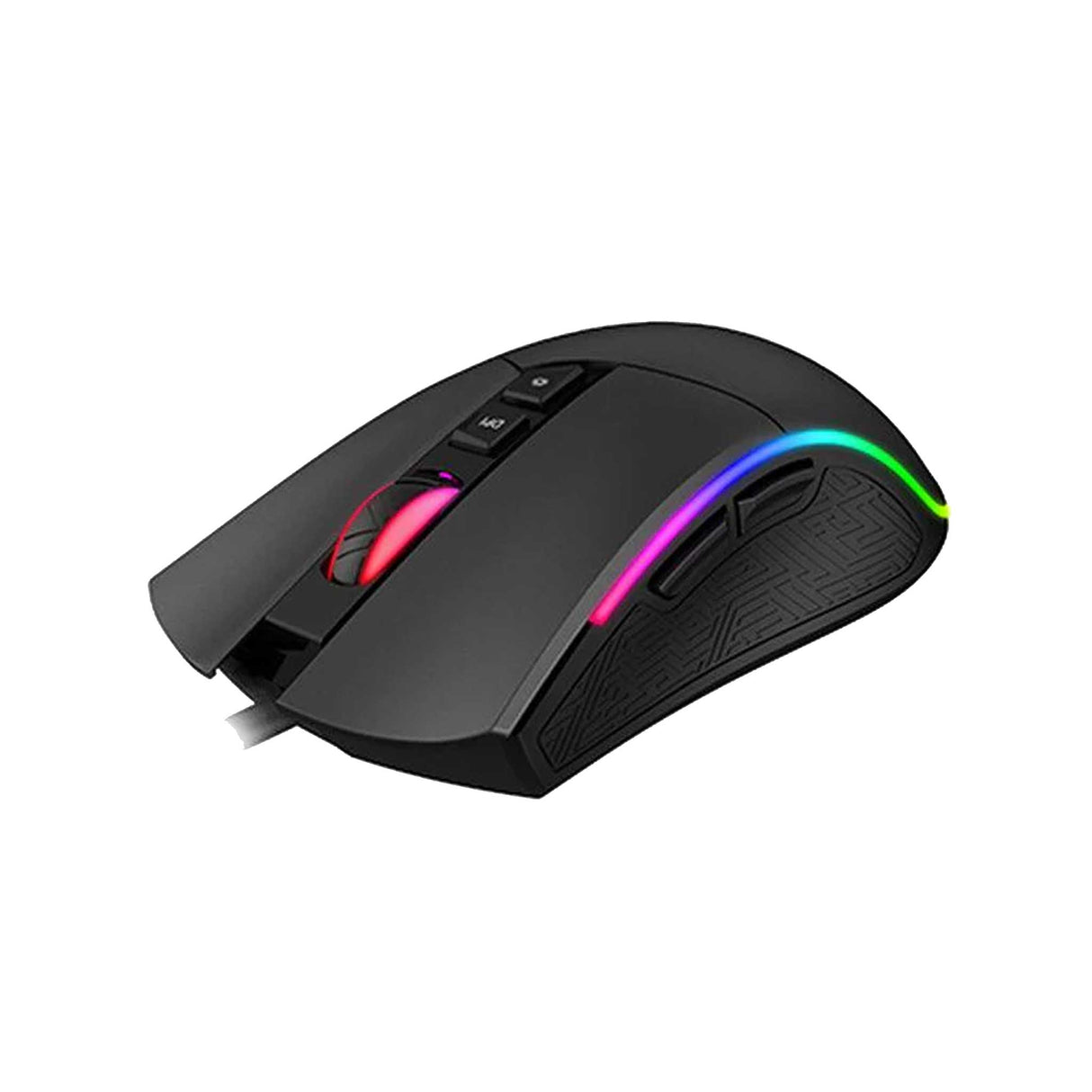 Havit Gamenote RGB Backlit Gaming Mouse - Black / Gray - Zayoom