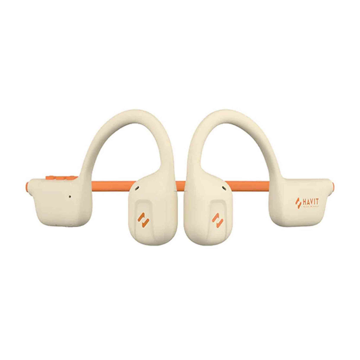 Havit Freego1 Air Conduction Headphone - Beige - Zayoom