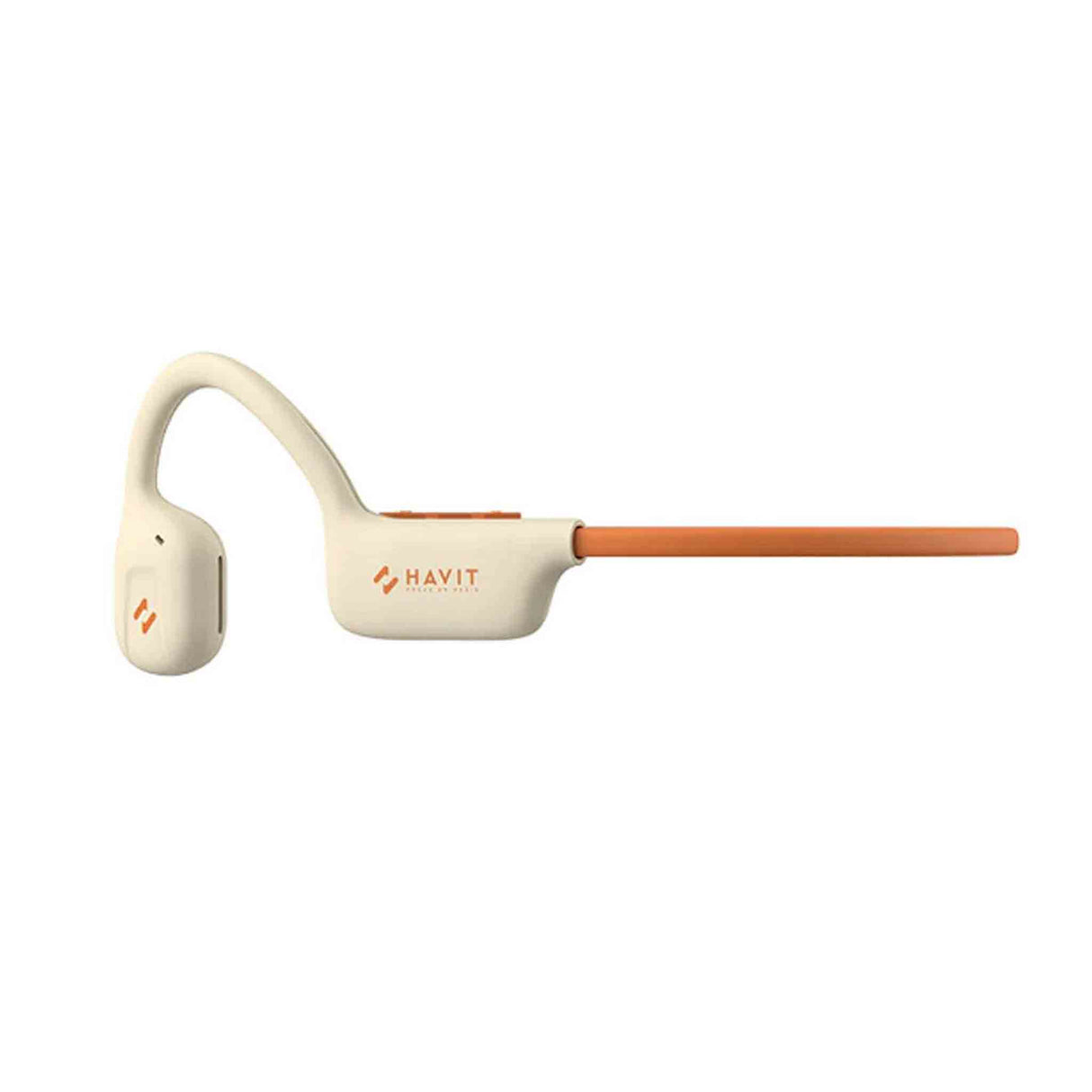 Havit Freego1 Air Conduction Headphone - Beige - Zayoom