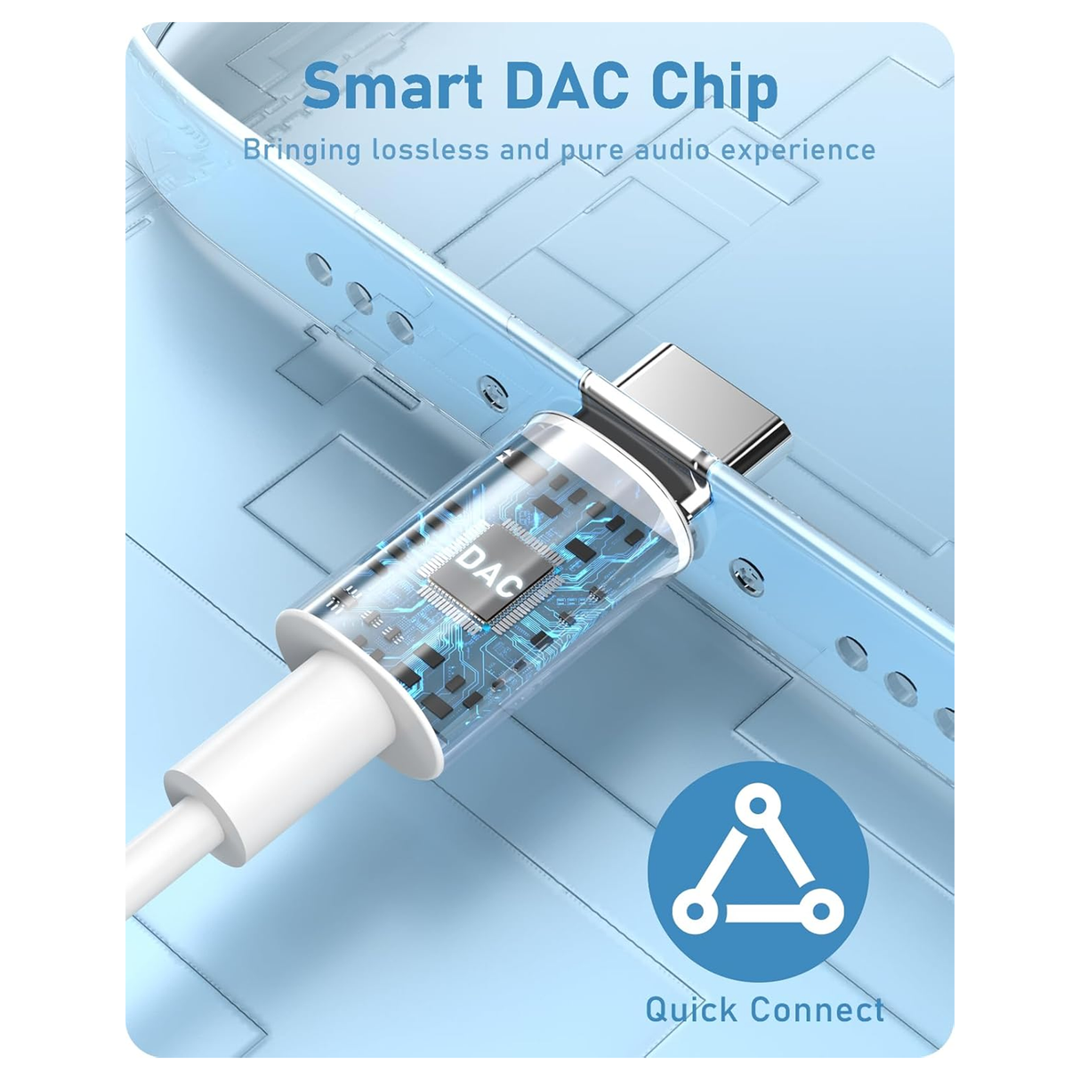 Havit Wired Type-C Earphone E336C - White