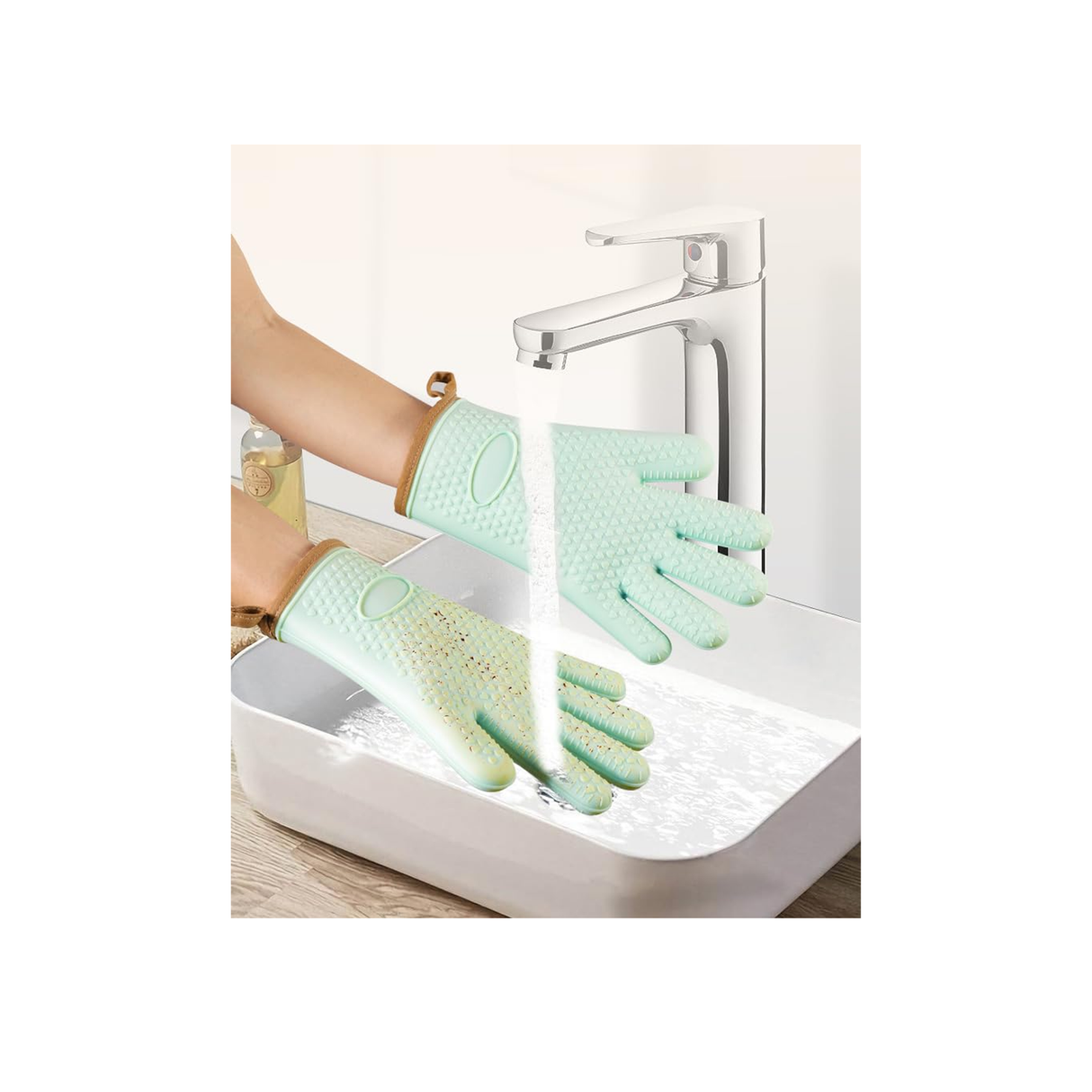 Heat Insulation Baking Gloves Microwave Oven Heat - Proof Gloves Non-Slip GLOVHEA-OKK