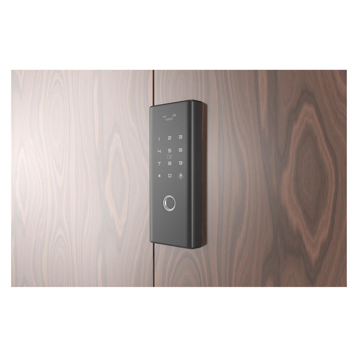 قفل سمارت عالي الأمان للأبواب الزجاجية