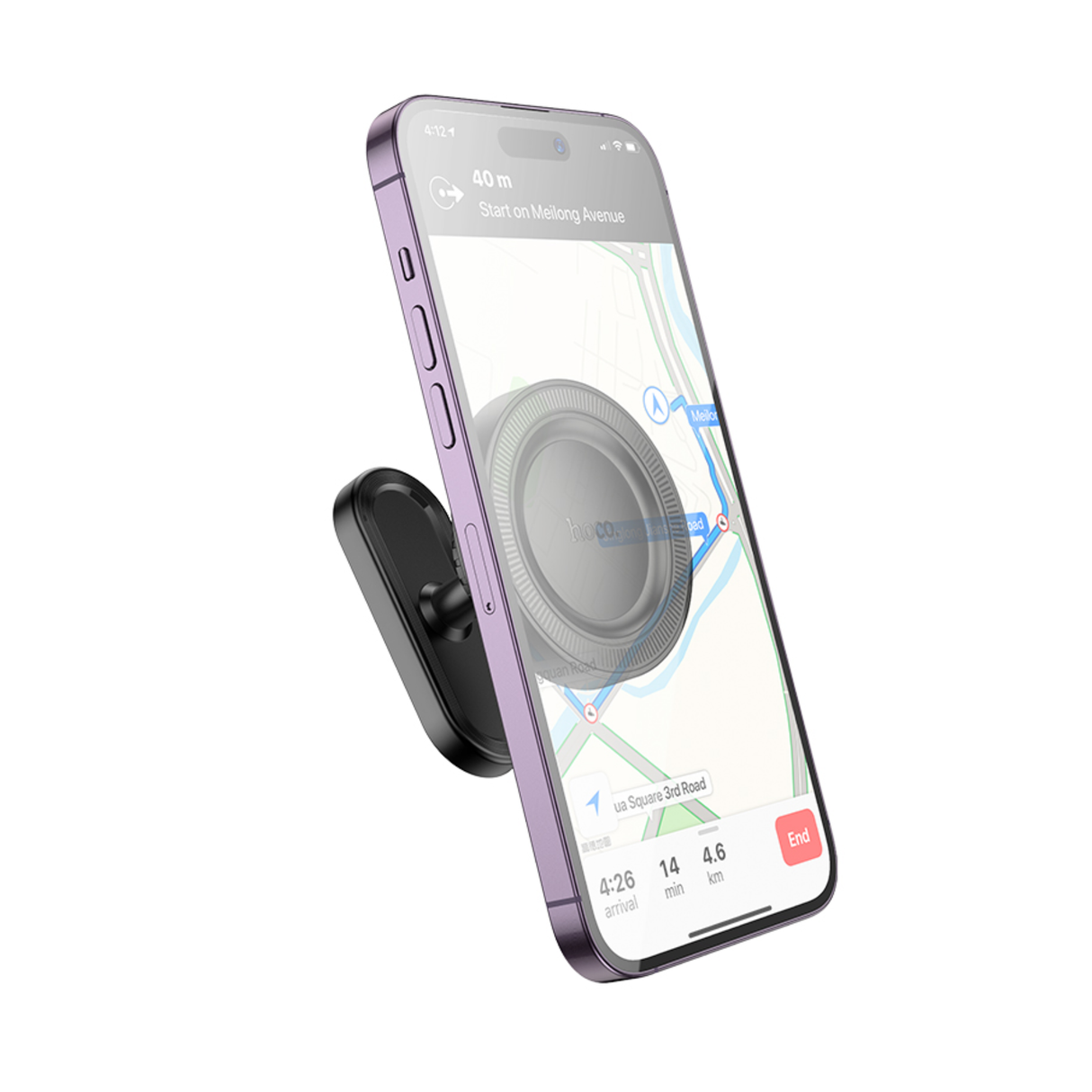 Hoco H58 Show Ring Magnetic Car Holder(Multi-Scene)