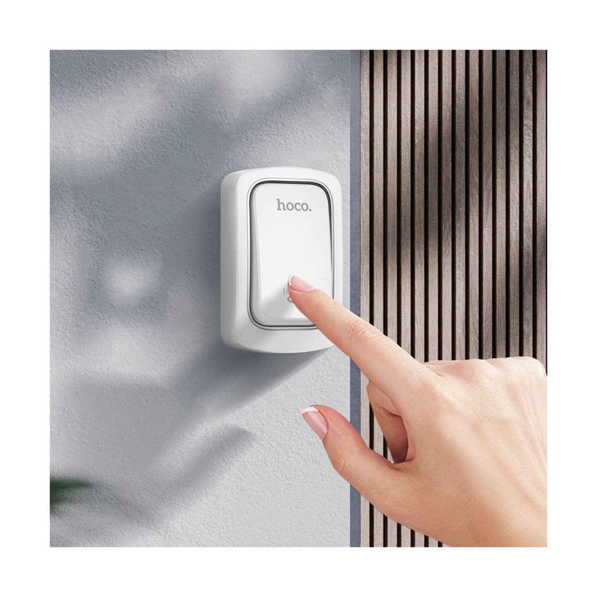 هوكو HI26 جرس باب لاسلكي ذاتي التشغيل (إصدار أوروبي)