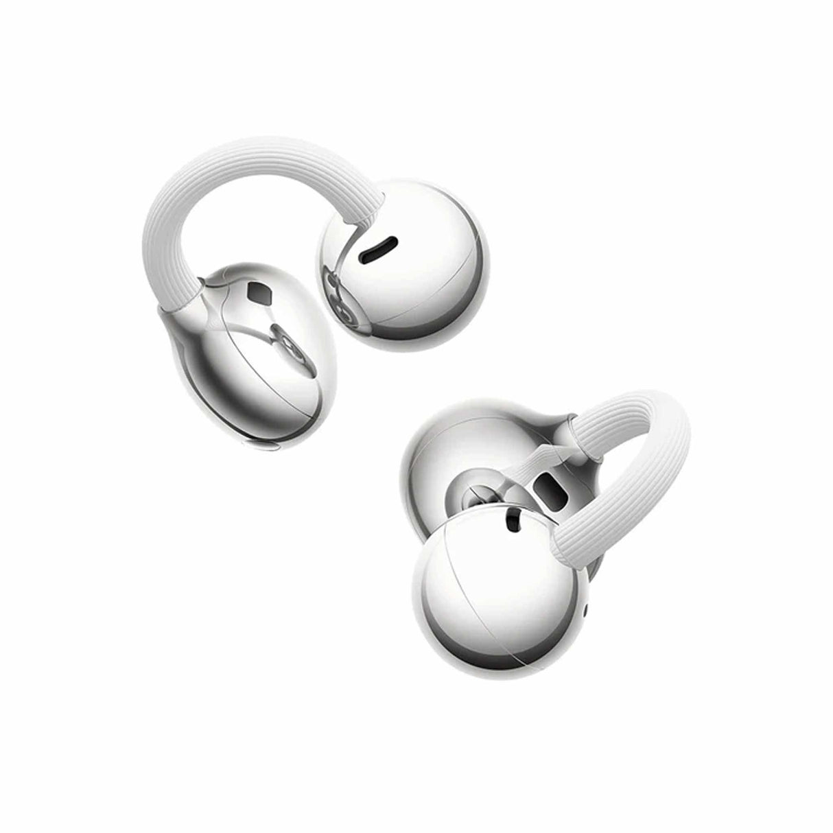 Huawei FreeClip 2 Open-Ear Clip-On Earbuds - 38H Battery - Waterproof & Dustproof - White - With a free Protective Case