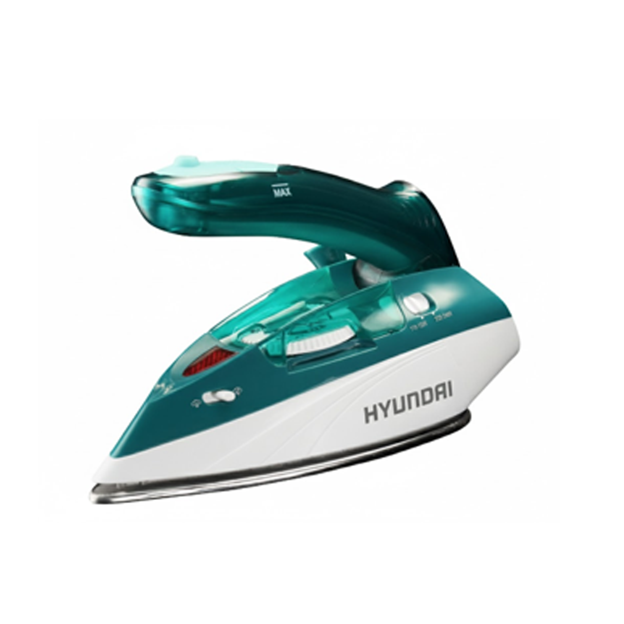 Hyundai Travel iron - 900-1100W - Ceramic Coating Soleplate Folden Handle