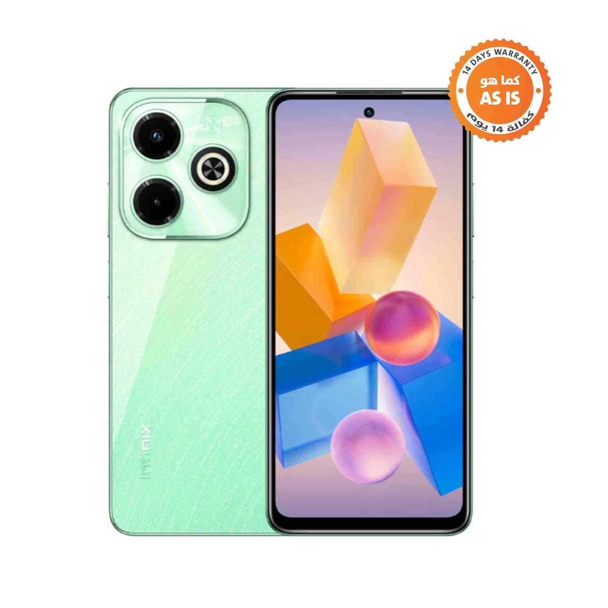 Infinix HOT 40i - 128GB - 4GB - Mobile Phone - Starfall Green - (AS-IS) - Zayoom