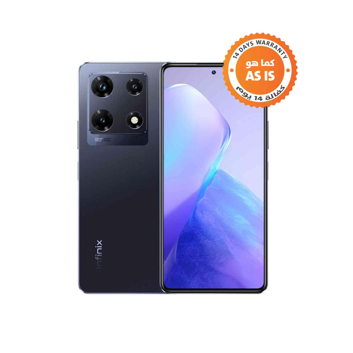 Infinix Note 30 Pro - 8GB RAM - 256GB ROM - Mobile Phone - Magic Black (AS-IS) - Zayoom