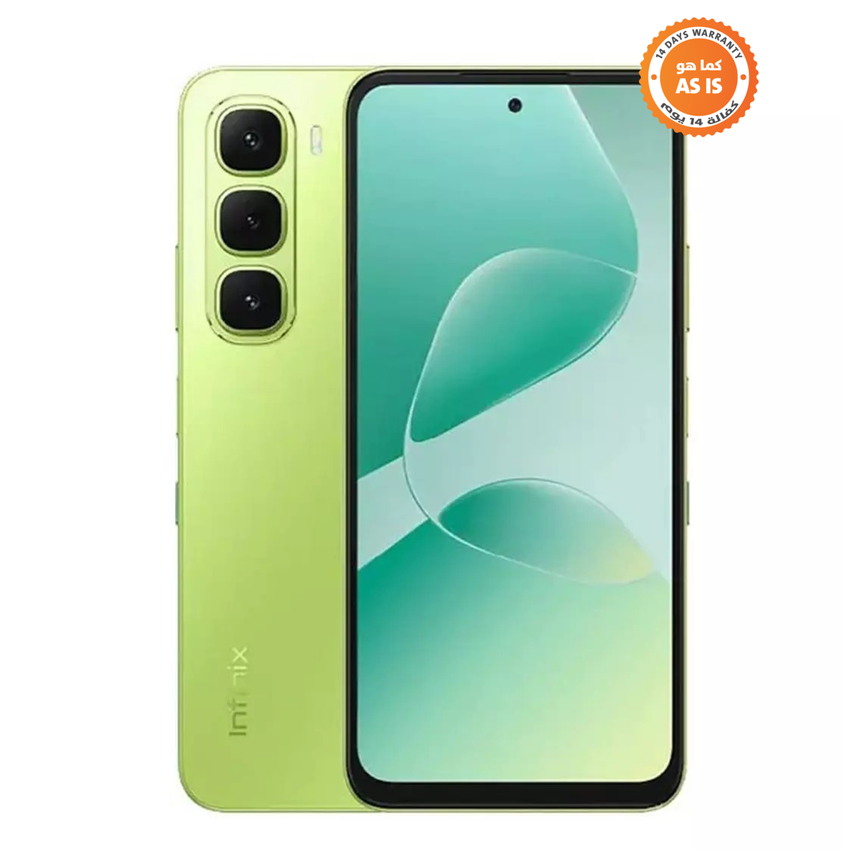 Infinix Hot 60i Smart Phone - 6.7Inch - 4GBRAM - 128GB - Green - ASIS