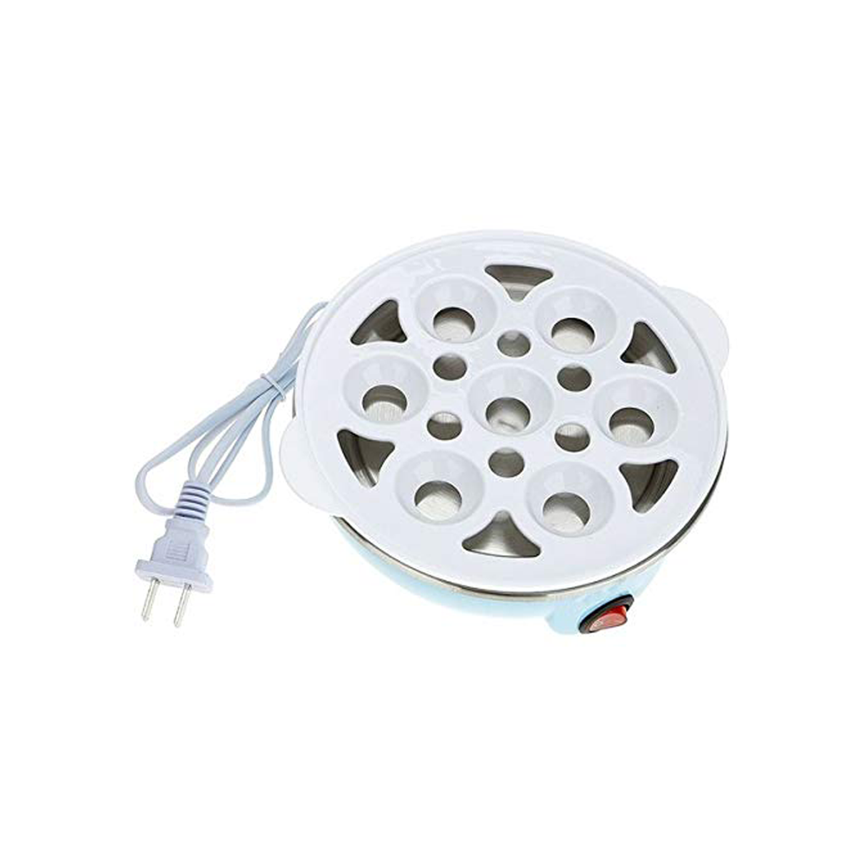 Instant Electric Egg Steamer & Boiler With 7 Slot Capacity - Assorted Colors