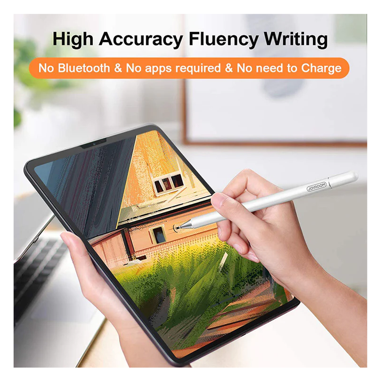 جوي روم جونيور-بي بي 560 إس قلم لمس سعوي سلبي - فضي