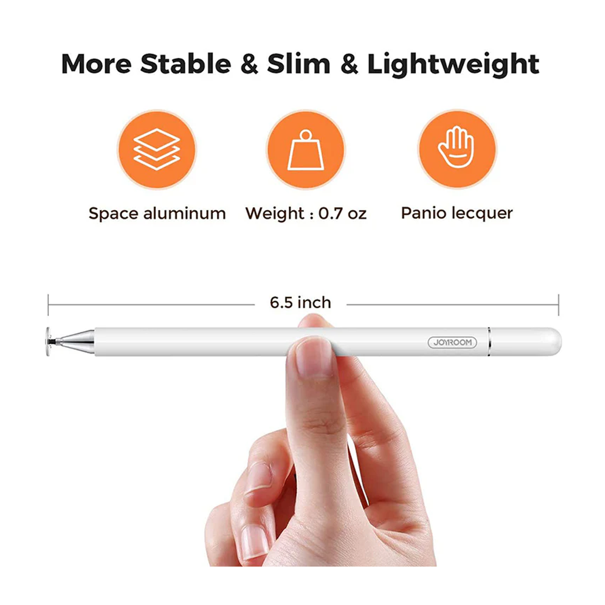 جوي روم جونيور-بي بي 560 إس قلم لمس سعوي سلبي - فضي