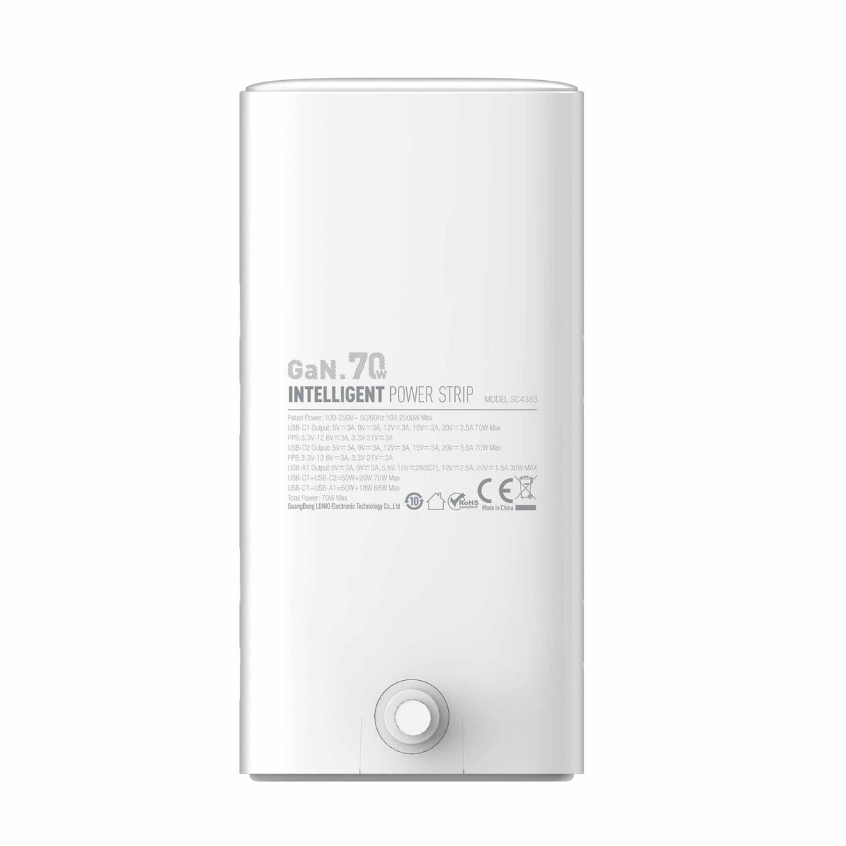 LDNIO - 70W - Multifunctional Universal Desktop Power Adapter SC4383 - Zayoom