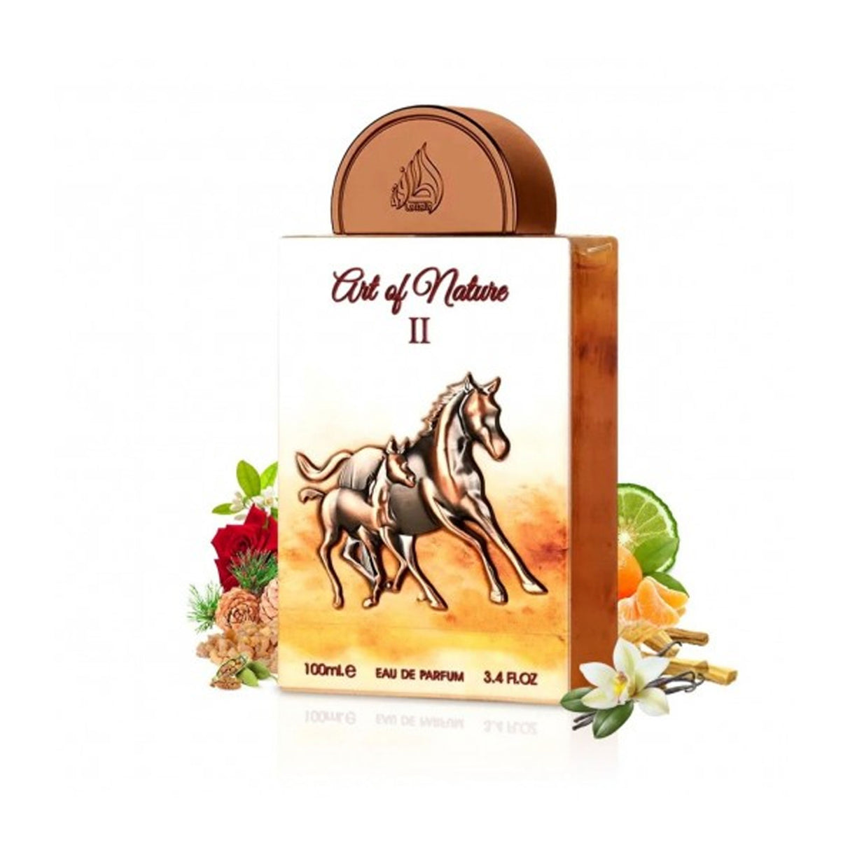 Lattafa 3Pcs Gift Set Pride Art Of Nature II EDP for Unisex 100Ml + EDP 20Ml + Deo 200Ml