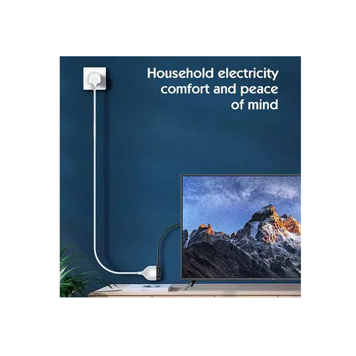 لدنيو سلك تمديد 5000 مم 2500 واط - أبيض