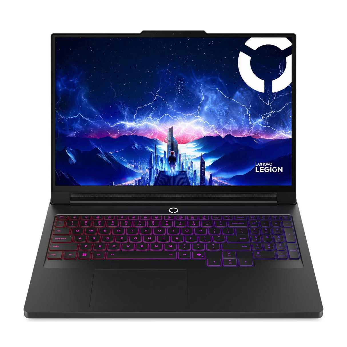 Lenovo Legion Pro 7 16IAX10H 16 Inch WQXGA OLED 240Hz - CPU Ultra 9 275HX RAM 32GB DDR5 - SSD 2TB M.2 RTX 5070 Ti 12GB - DOS (Without OS) Gaming Laptop - Eclipse Black (Eng/Arb Keyboard)