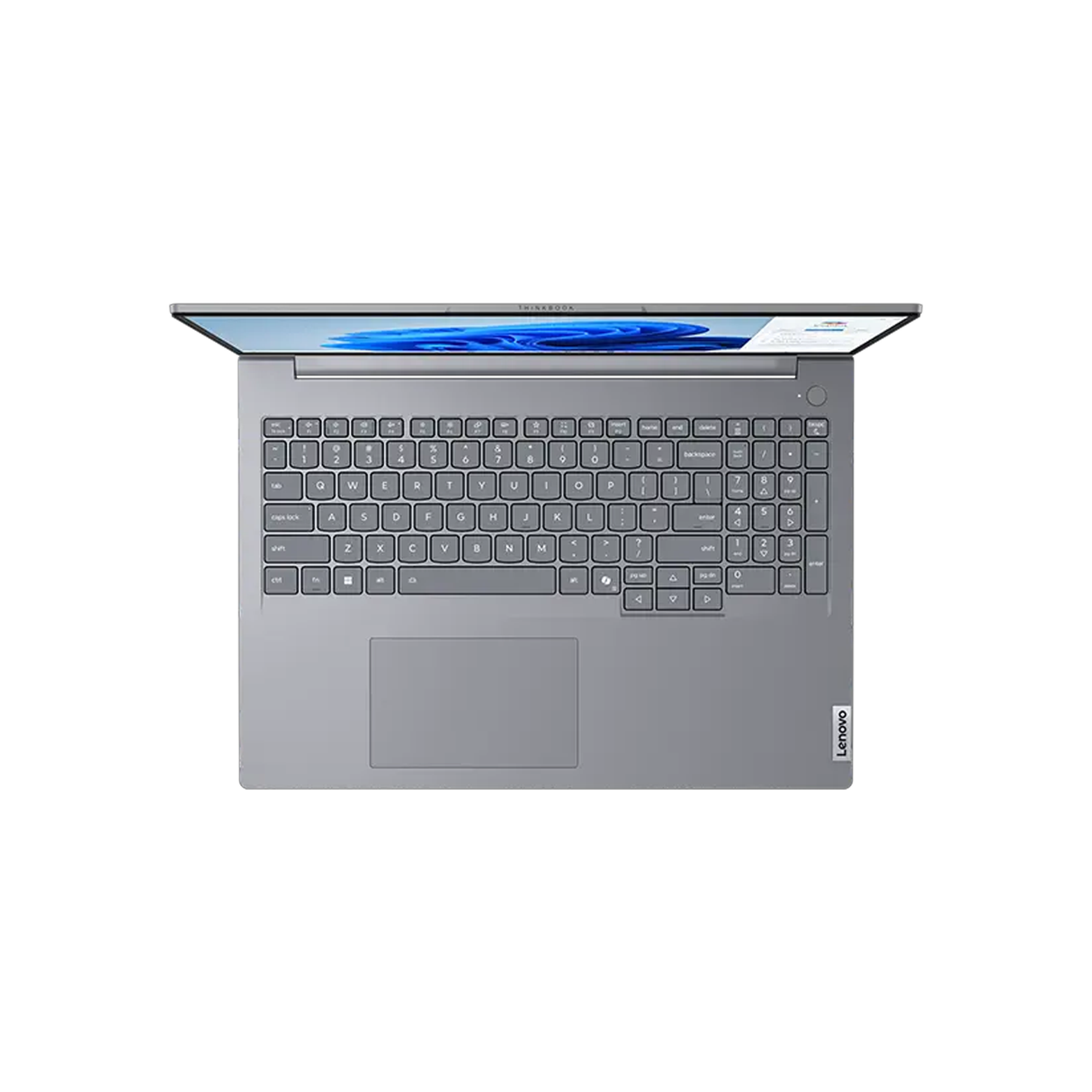 Lenovo ThinkBook 16 G7 Laptop - 16 Inch WUXGA (1920x1200) - CPU Ultra 5 125U - RAM 8GB DDR5 - SSD 512GB M.2 - DOS (Without OS) - Arctic Grey - English/Arabic Keyboard
