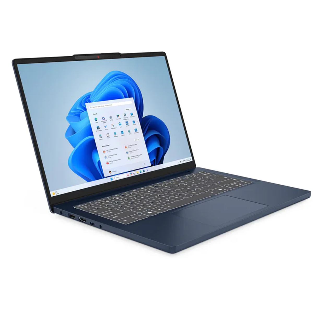 Lenovo IdeaPad Slim 3 Gen 10 Laptop - 14 Inch WUXGA (1920x1200 - CPU i7-13620H - RAM 16GB DDR5 - SSD 512GB M.2 - Windows 11 Home - Cosmic Blue - English/Arabic Keyboard