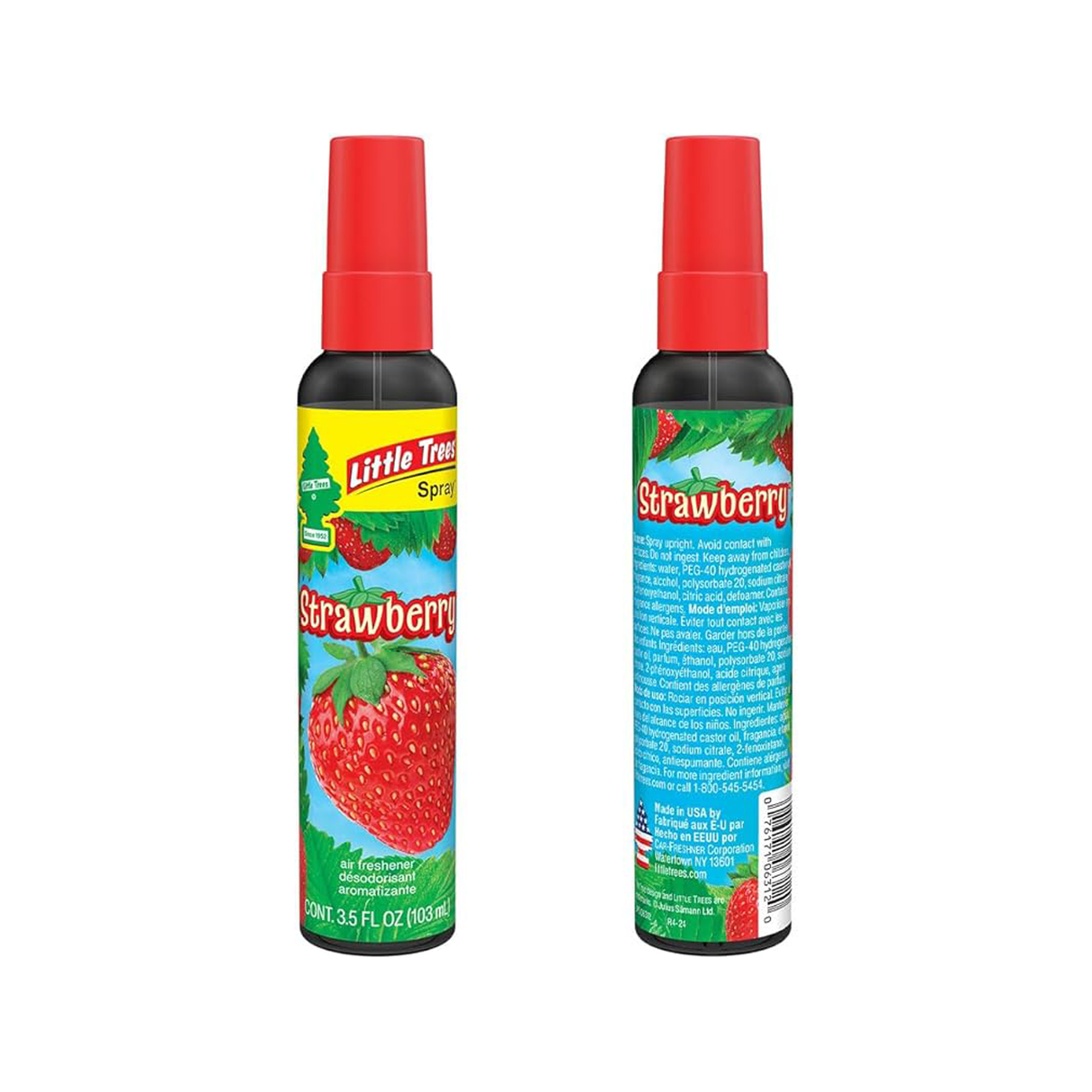 Little Tree Air Freshener - 103Ml Spray - Strawberry - Zayoom