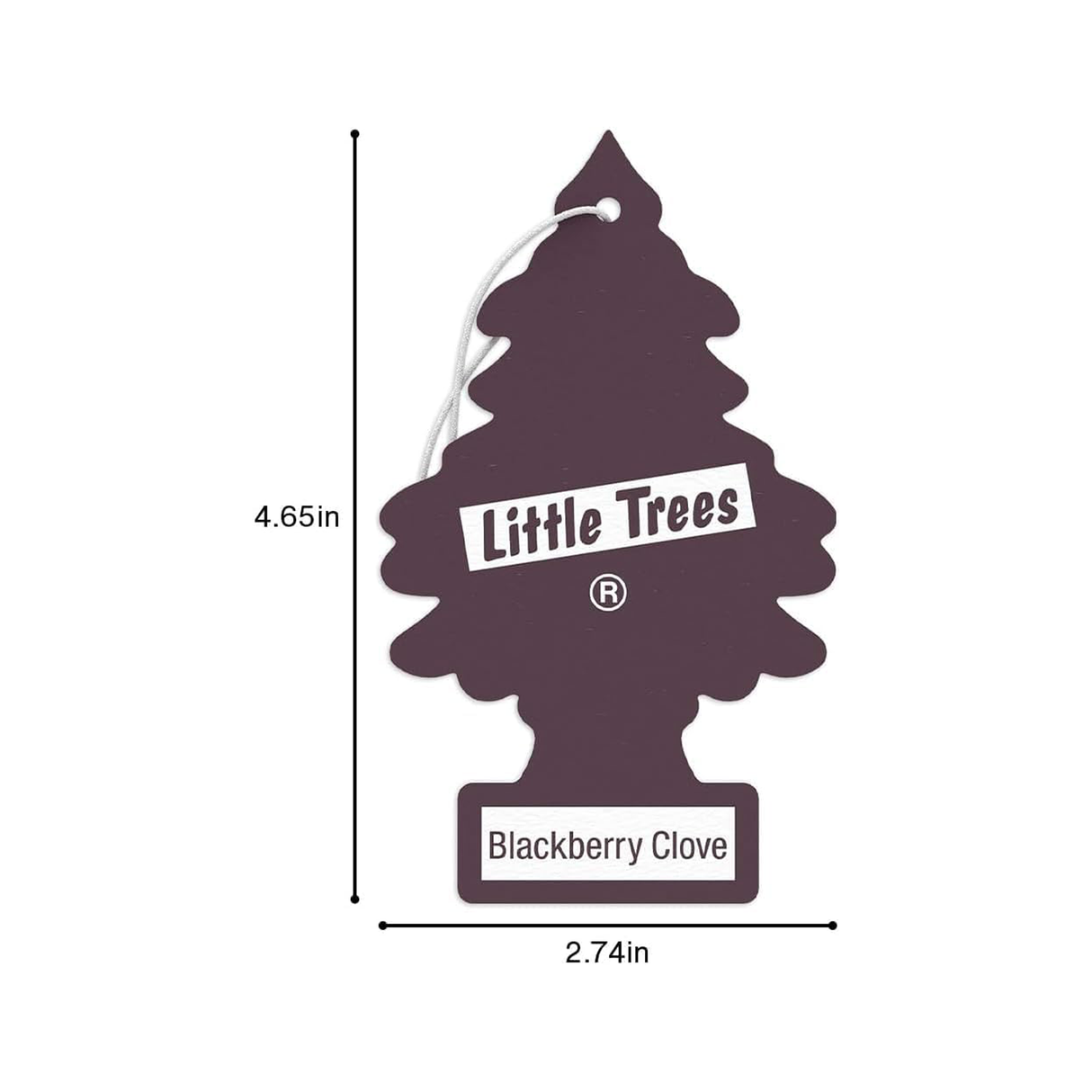 Little Tree Paper Small - Blackberry Clove - Zayoom
