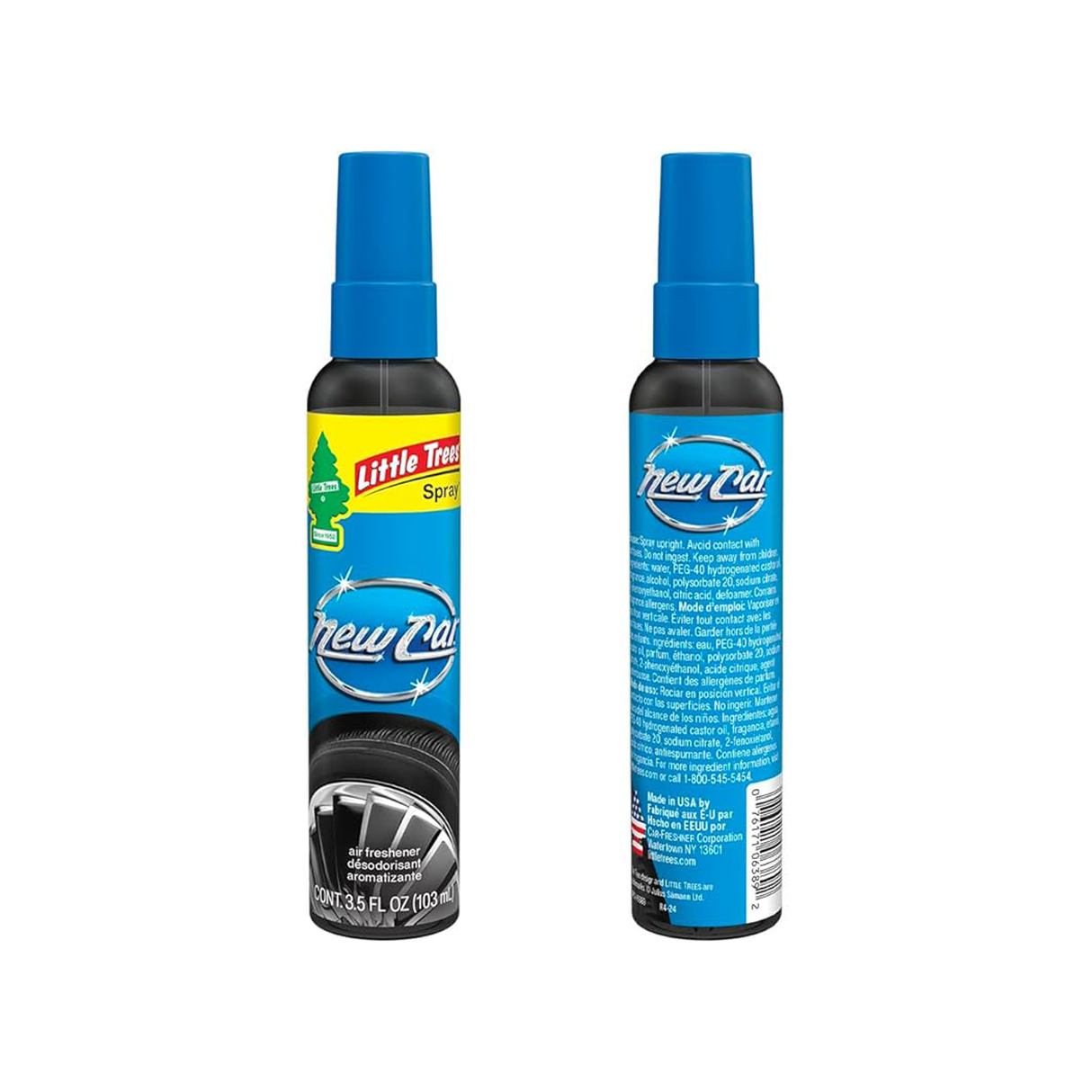 Little Tree Air Freshener - 103Ml Spray New Car Scent - Zayoom