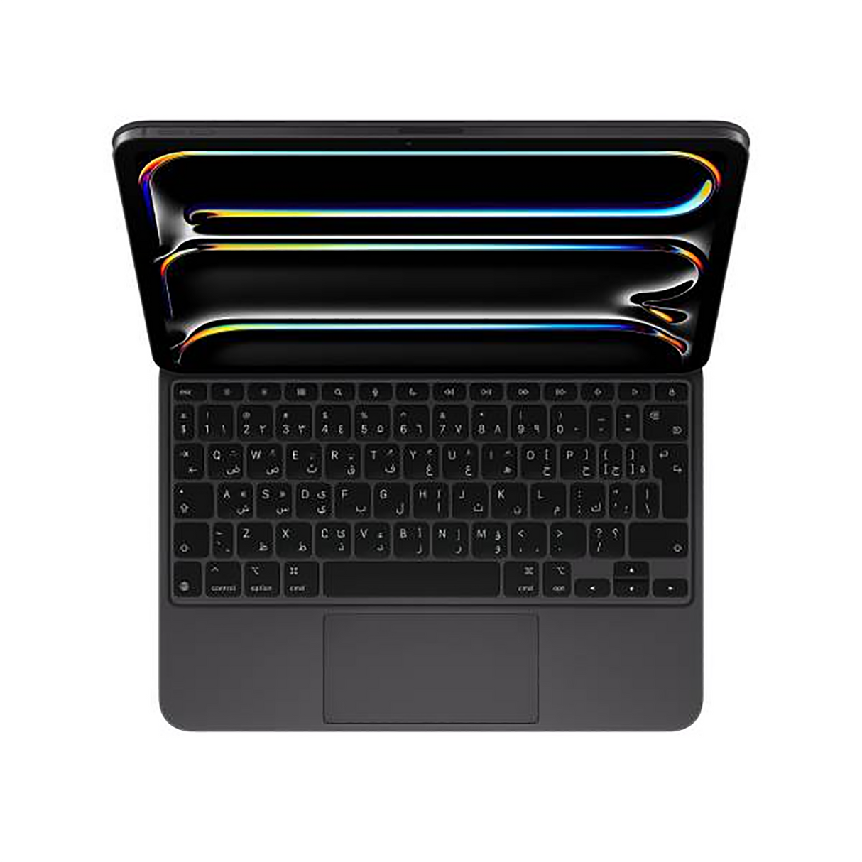 Apple Magic Keyboard for iPad Pro 13 inch - M4 - Arabic - Black - Zayoom