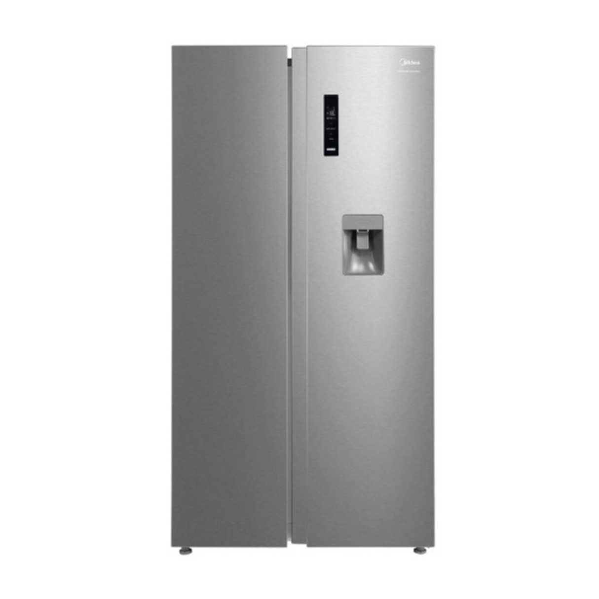 Midea Side by Side Refrigerator 513 Liters 18.12 CFT - Stainless Steel
