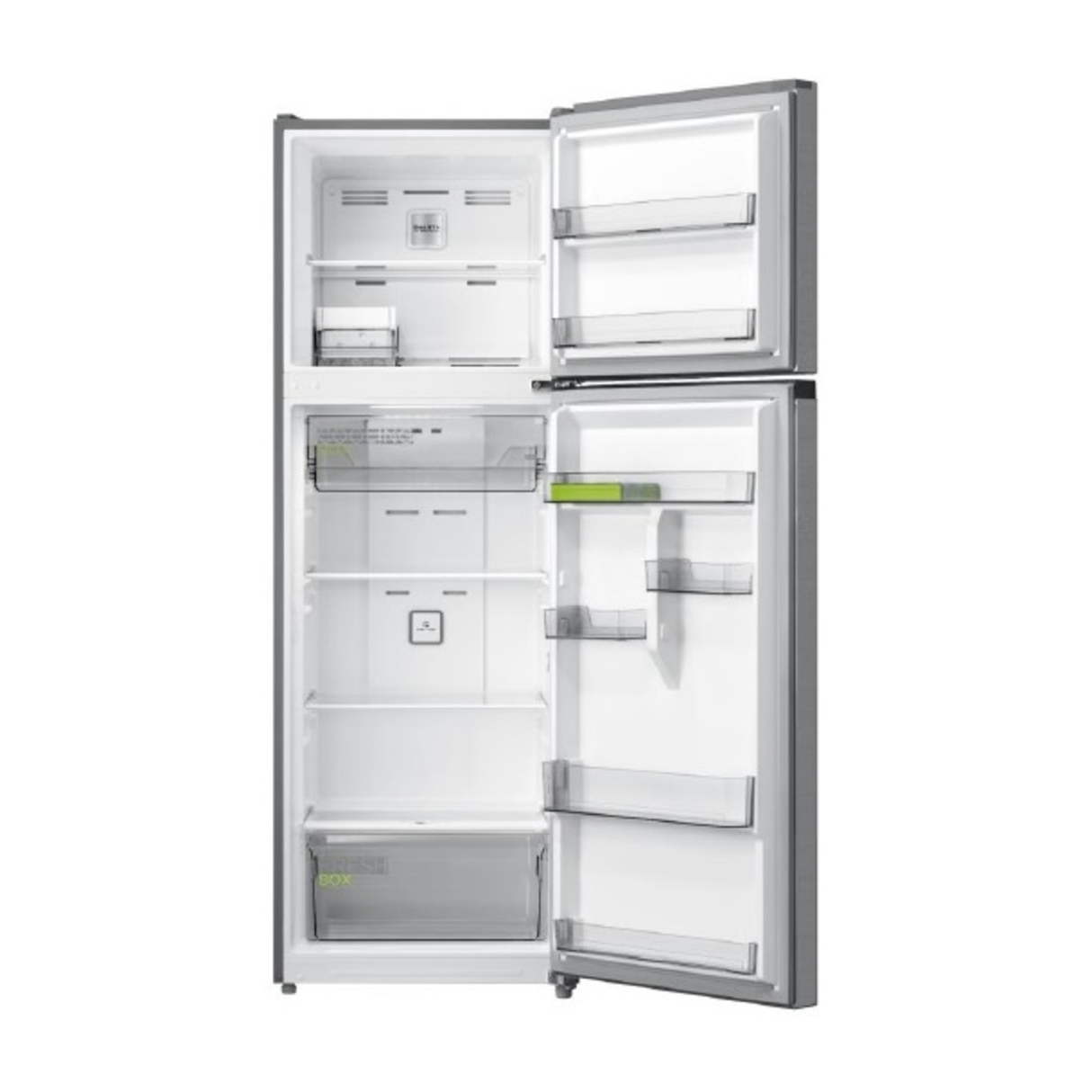 Midea Top Mount Freezer Refrigerator 338 Liters 12 CFT - Bru Steel