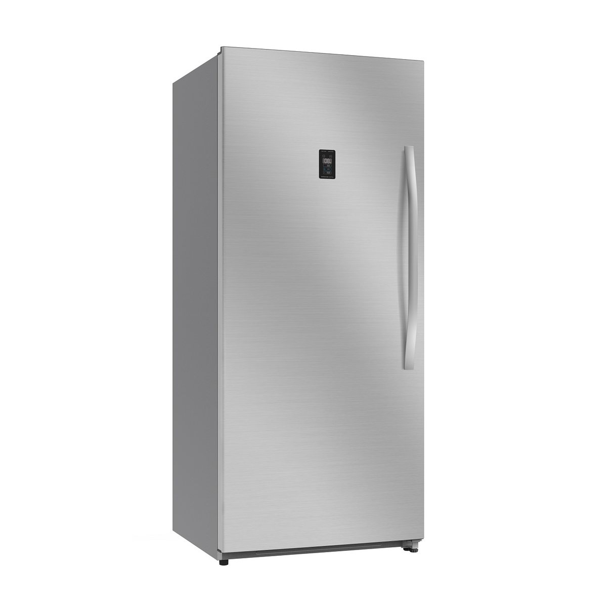 Midea Upright Freezer Refrigerator 595 Liters 21 CFT - Bru Steel