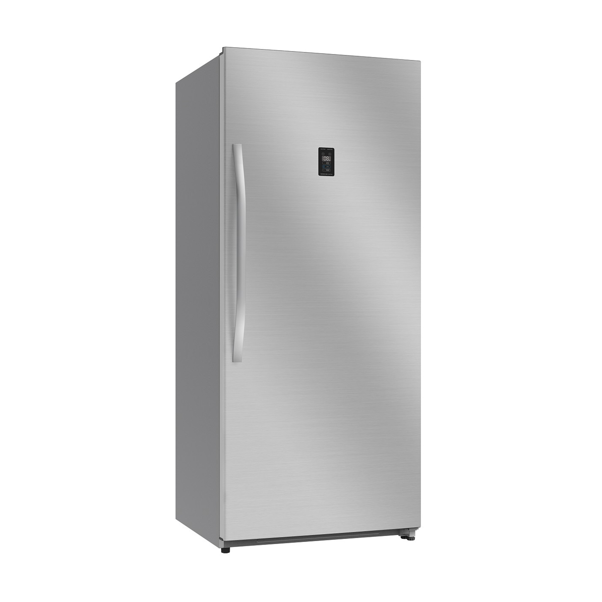 Midea Upright Freezer Refrigerator 595 Liters 21 CFT - Bru Steel