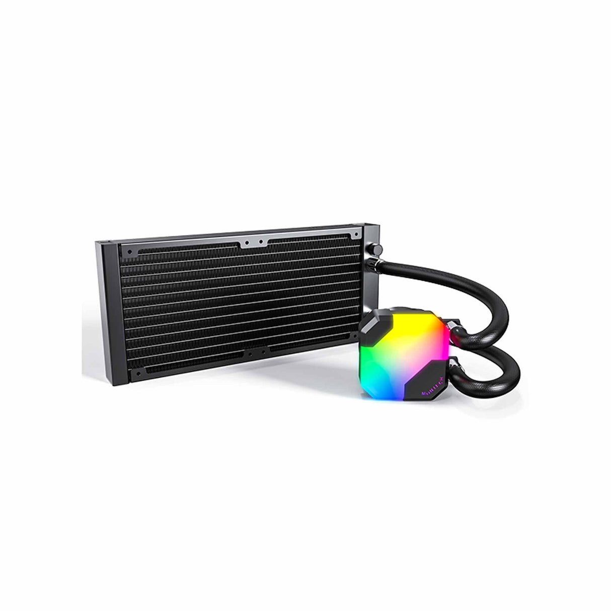 Montech Hyper Flow ARGB 240 CPU Liquid Cooler - Black - Zayoom