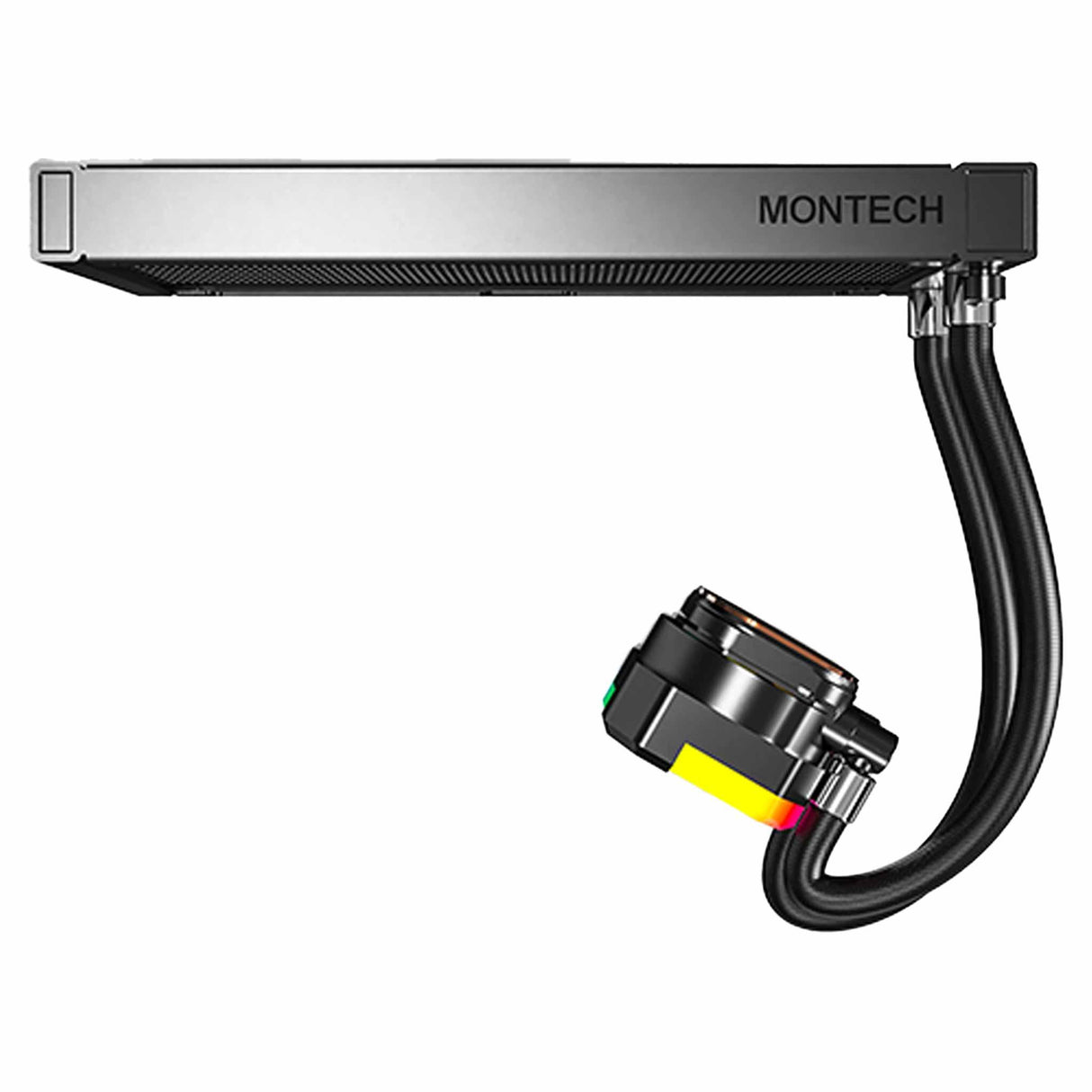 Montech Hyper Flow ARGB 240 CPU Liquid Cooler - Black - Zayoom