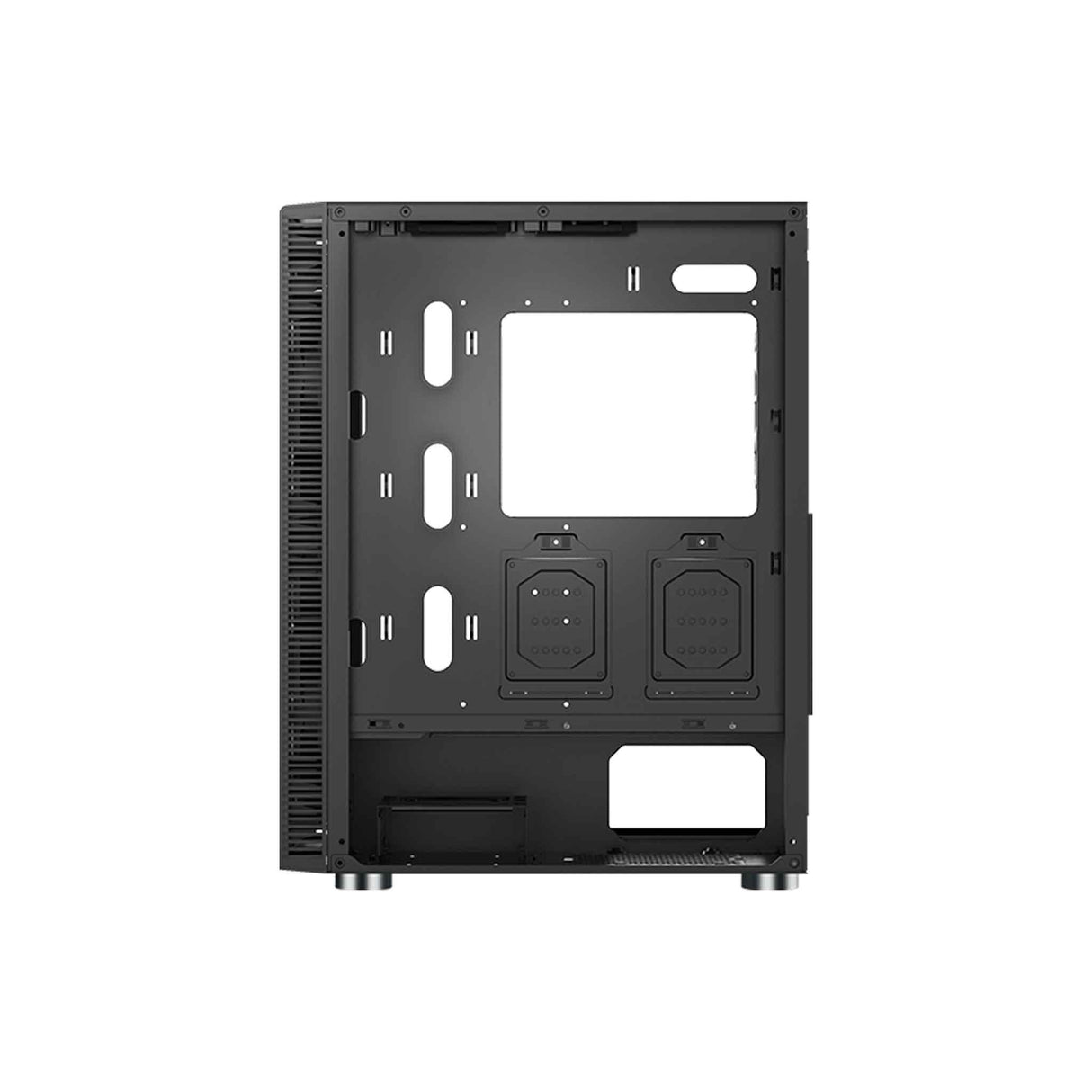 Montech X3 Glass Mid-Tower PC Chassis - Black - Zayoom