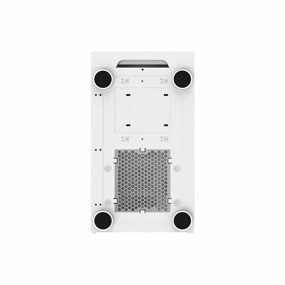 Montech X3 Glass Mid-Tower PC Chassis - White - Zayoom
