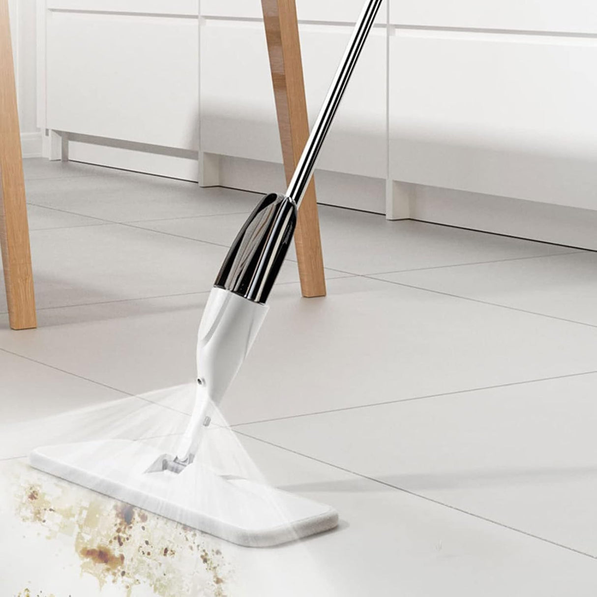 Mop The Cleaning - White