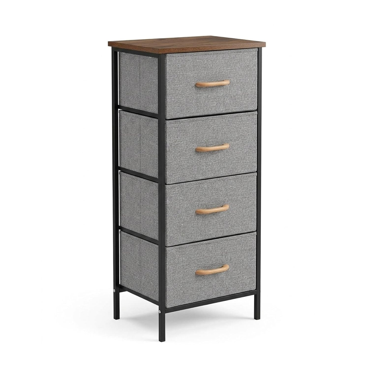 4 Drawer Wooden Storage Cabinet Organizer