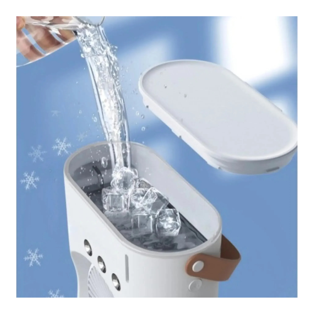 مروحة مزدوجة الرأس متعددة الوظائف